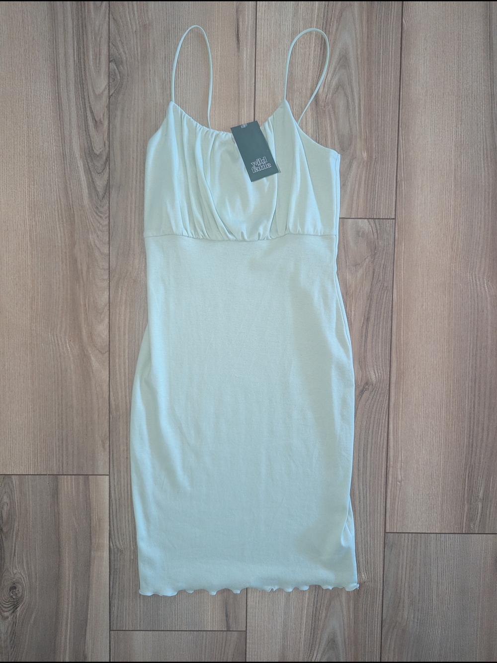 wild fable Light Mint Green Midi Dress
